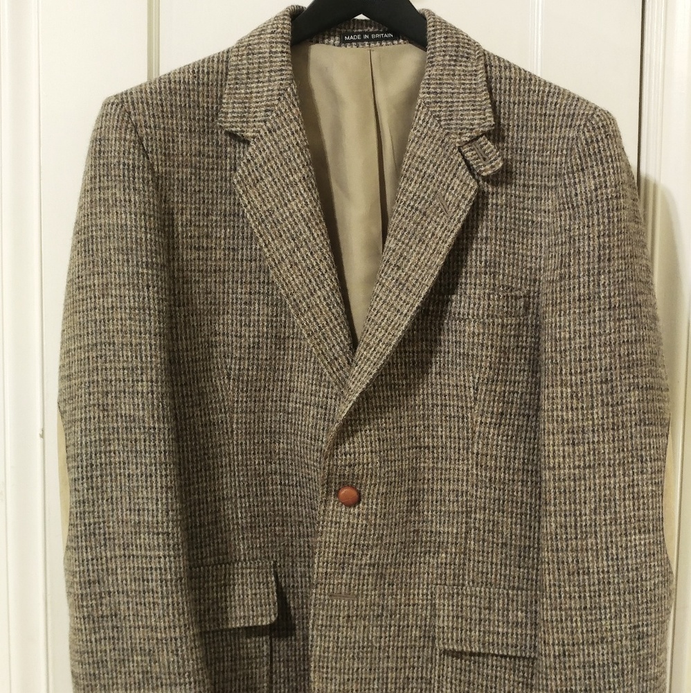 Harris Tweed Men's Wool Jacket